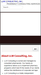 Mobile Screenshot of llwconsulting.net