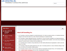 Tablet Screenshot of llwconsulting.net